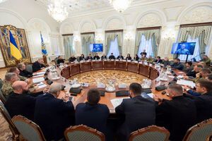 Заседание СНБО собиралось 22 октября