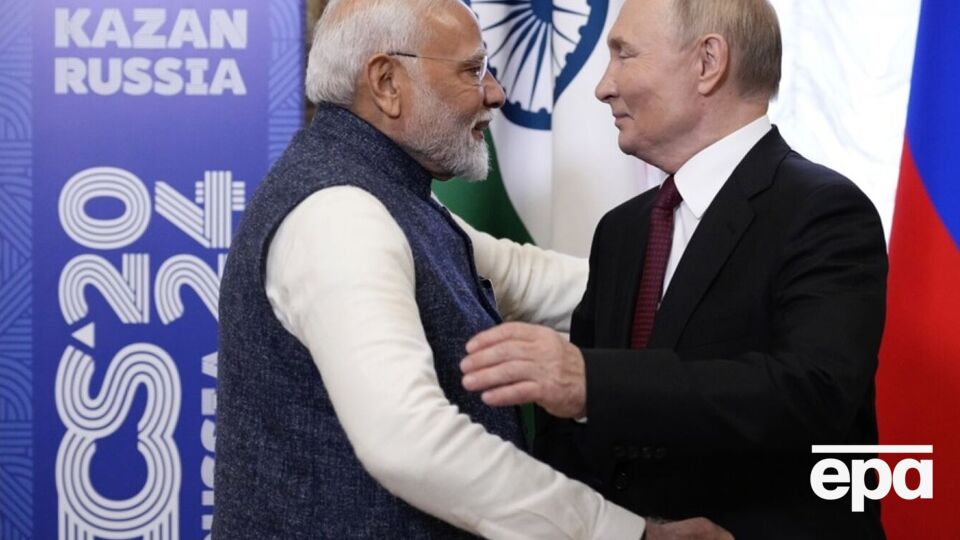 Индийский премьер встретился с Путиным в Казани
