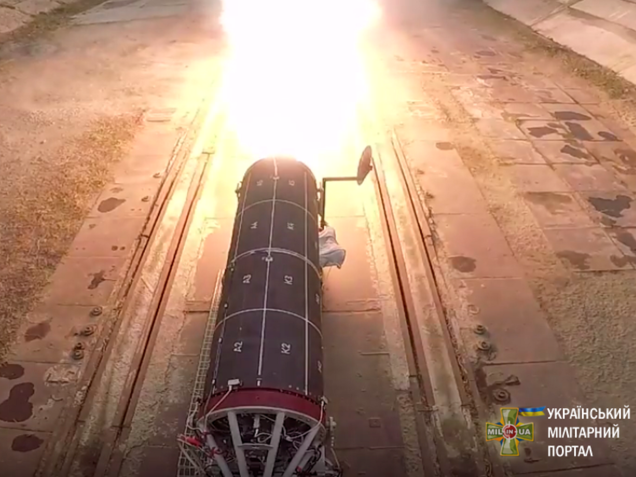 За словами Чернєва, зараз тривають роботи над ОТРК на кшталт "Грім"