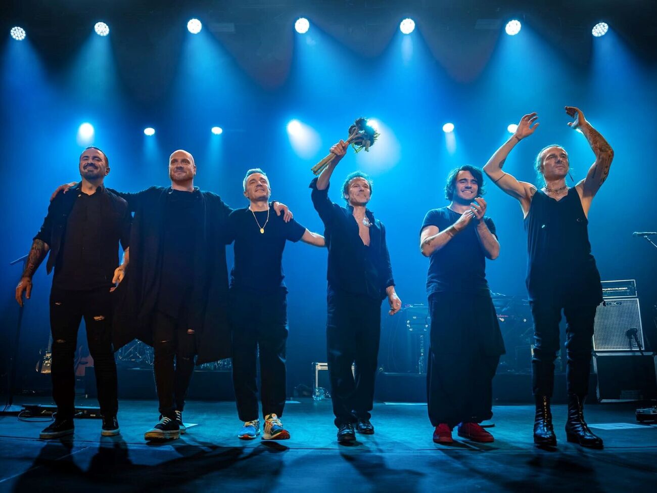 11 октября в киевском Дворце спорта состоялся первый из пяти сольных концертов украинской группы "Океан Ельзи"