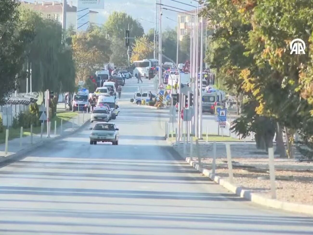 Теракт стався біля входу в будівлю ТАІ
