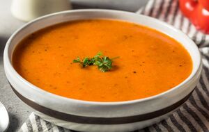 Суп із перців подають гарячим
