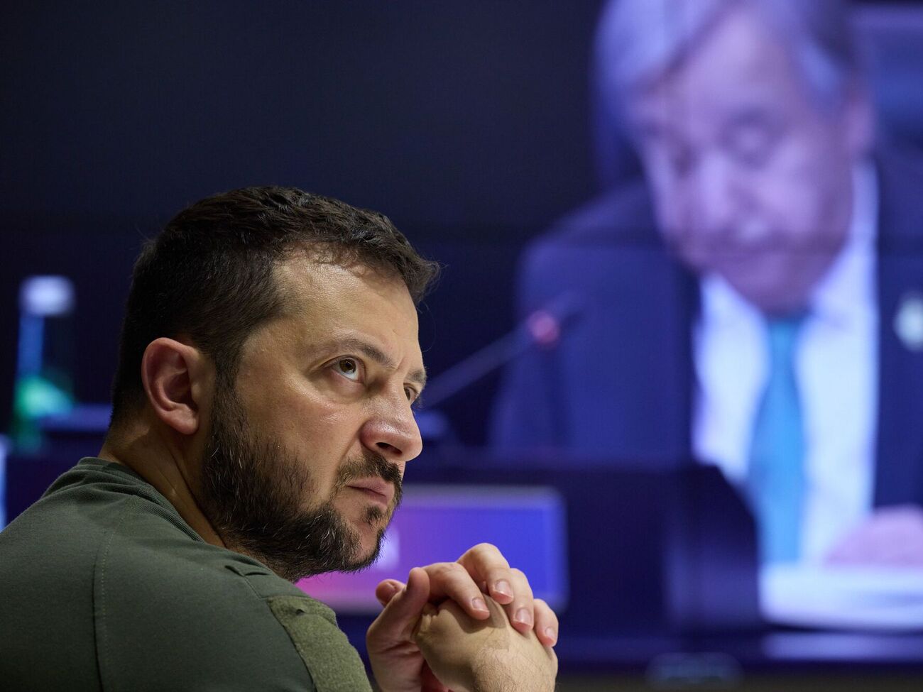 Зеленский отклонил предложение Гутерриша о визите