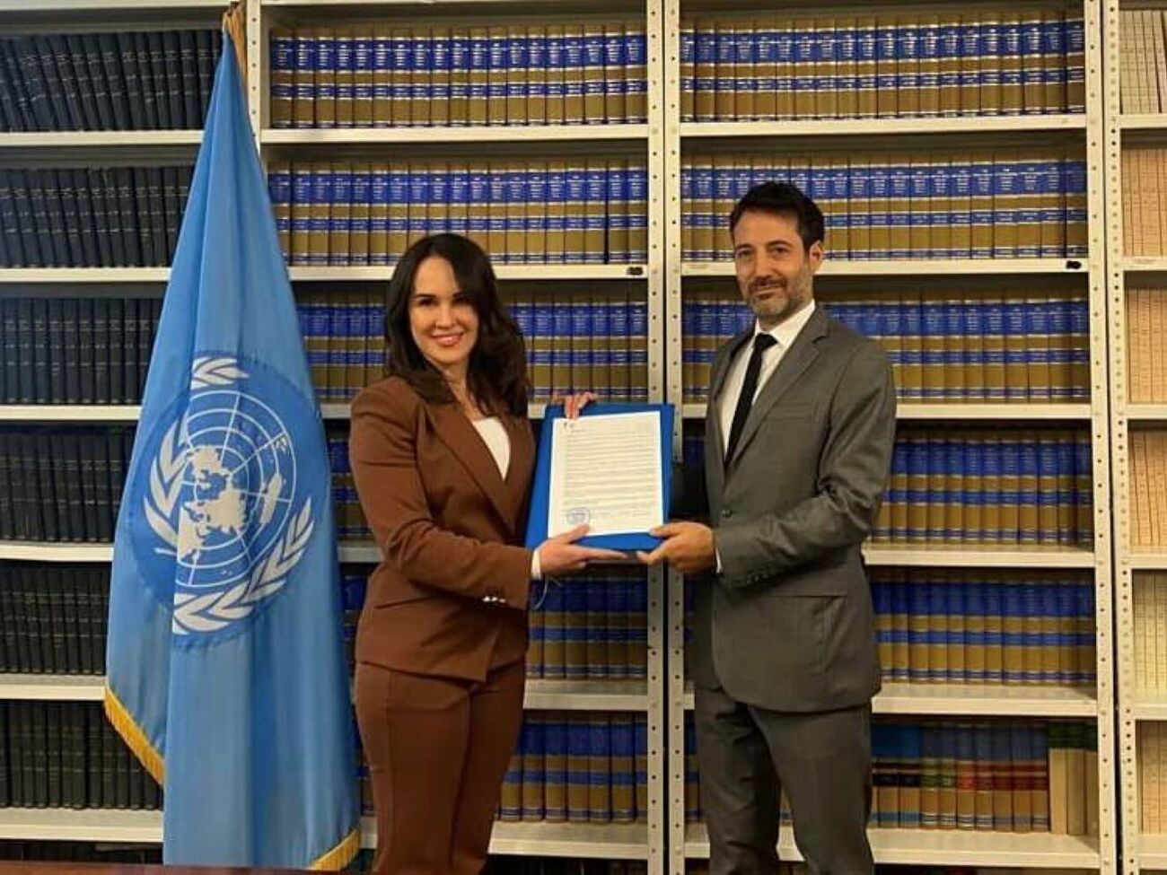 Мудра вместе с Кислицей официально депонировали ратификационную грамоту Римского статута МУС в Нью-Йорке