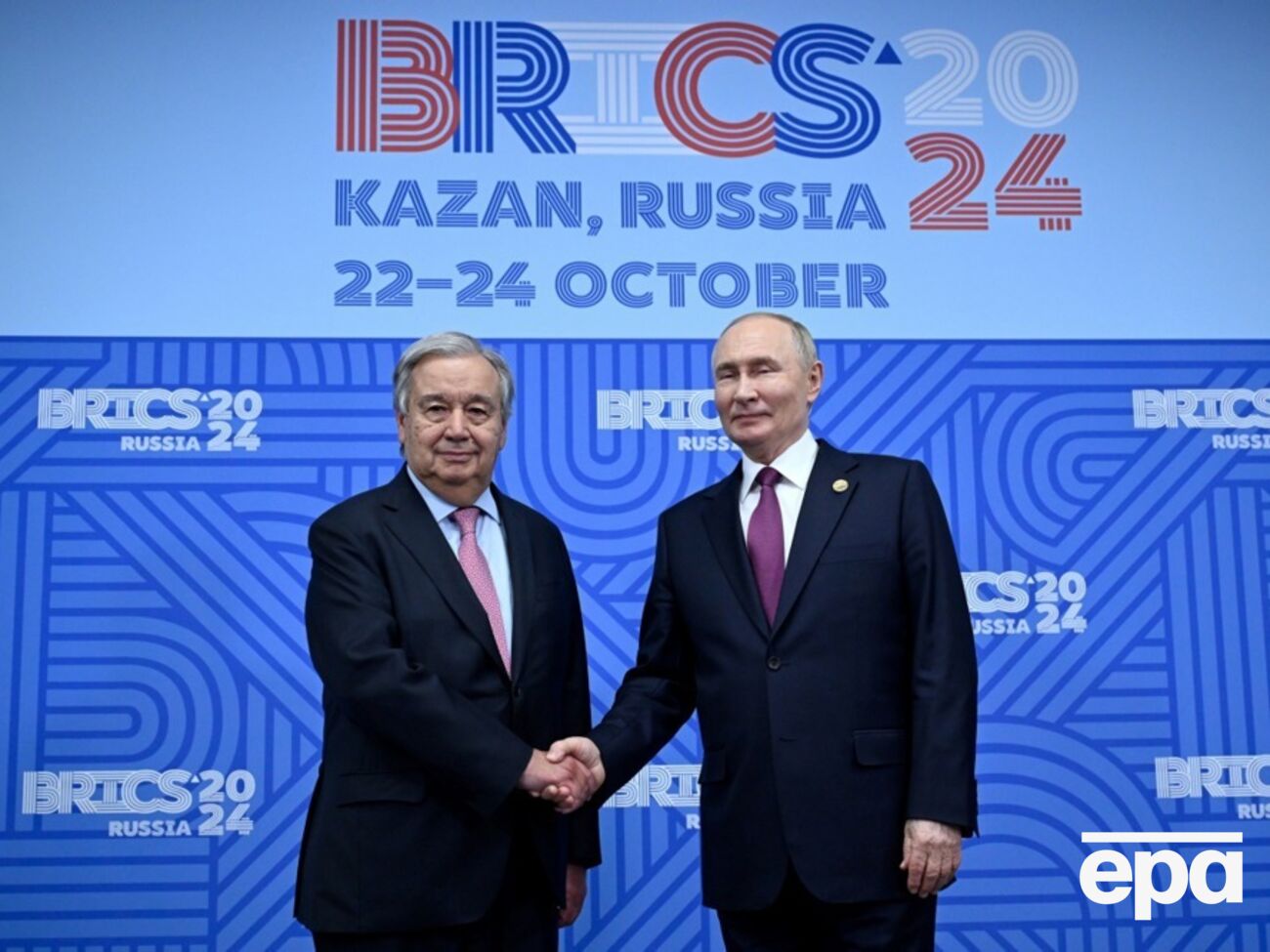 Гутерриш в Казани встречался с Путиным