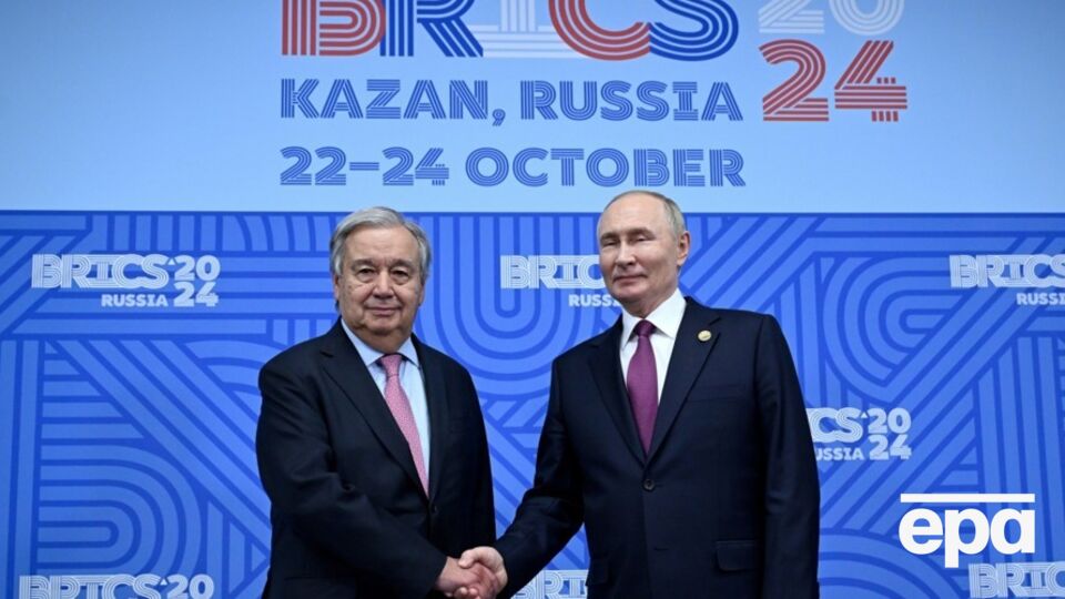 Гутерріш у Казані зустрічався з Путіним