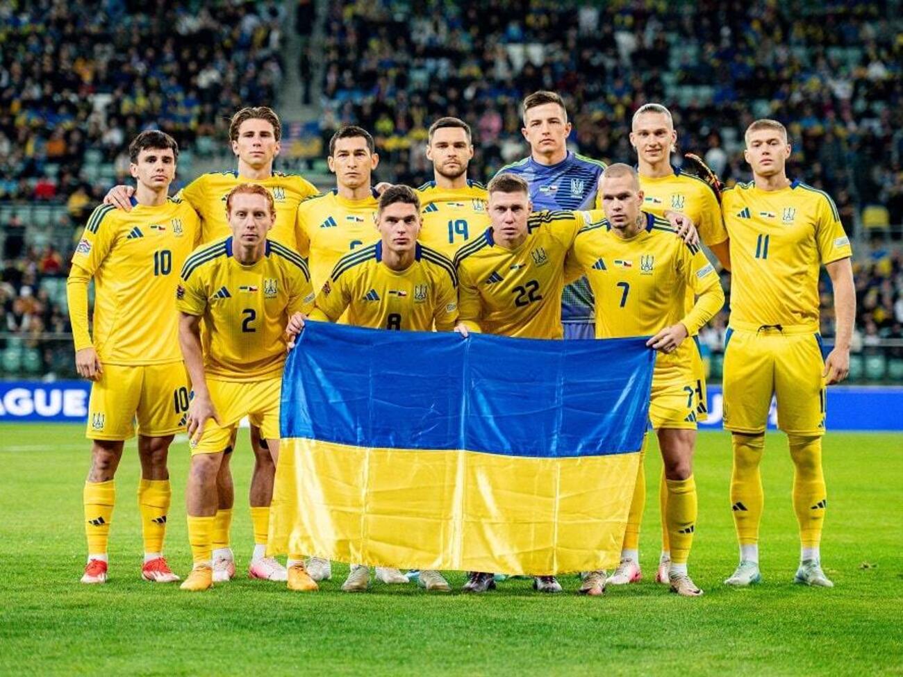 Осенью сборная Украины играет в Лиге наций