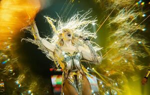 Начиная с 2016 года, за исключением 2022-го, Полякова ежегодно выступает 26 октября во Дворце спорта