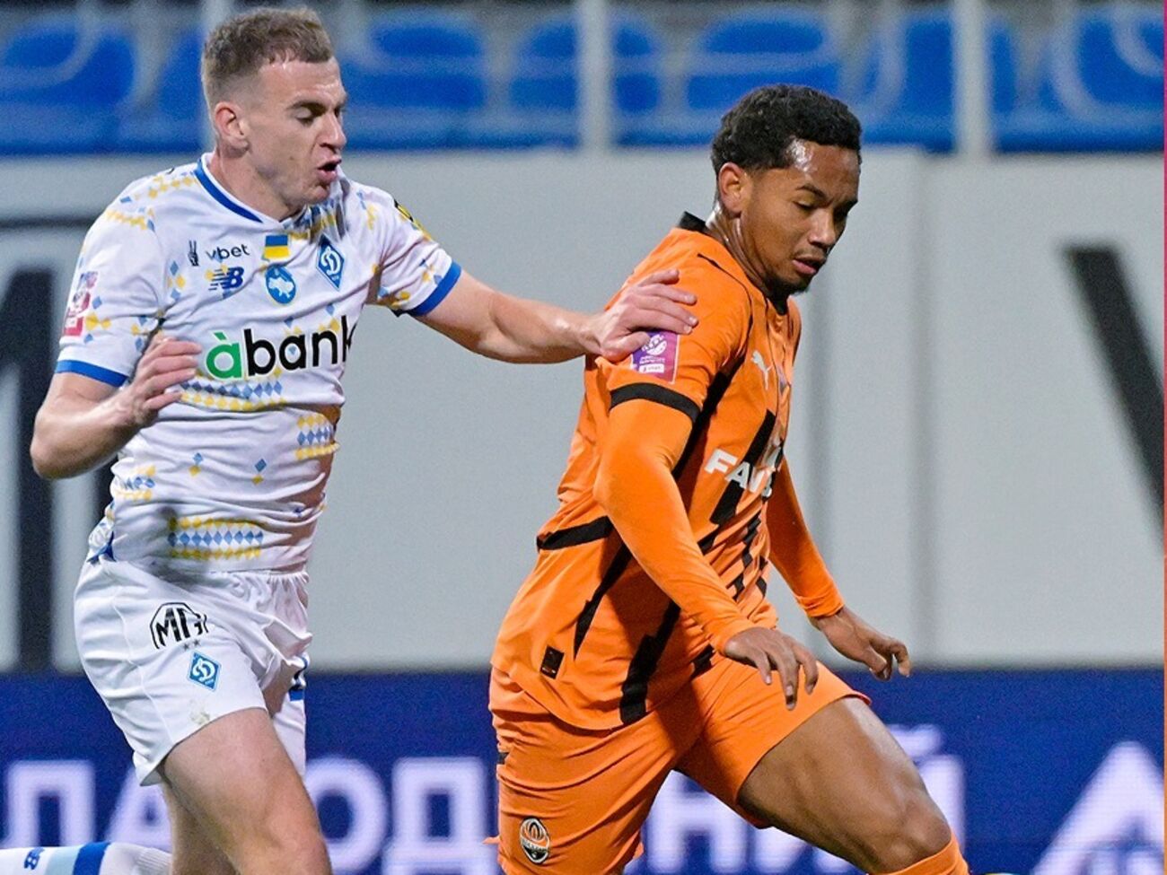 Матч проходил в Киеве