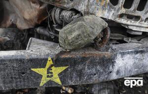 На записи российские военные признают, что у их автомобиля гражданский номер