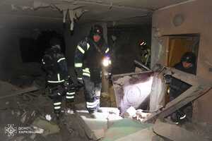 Разрушены квартиры на двух верхних этажах дома