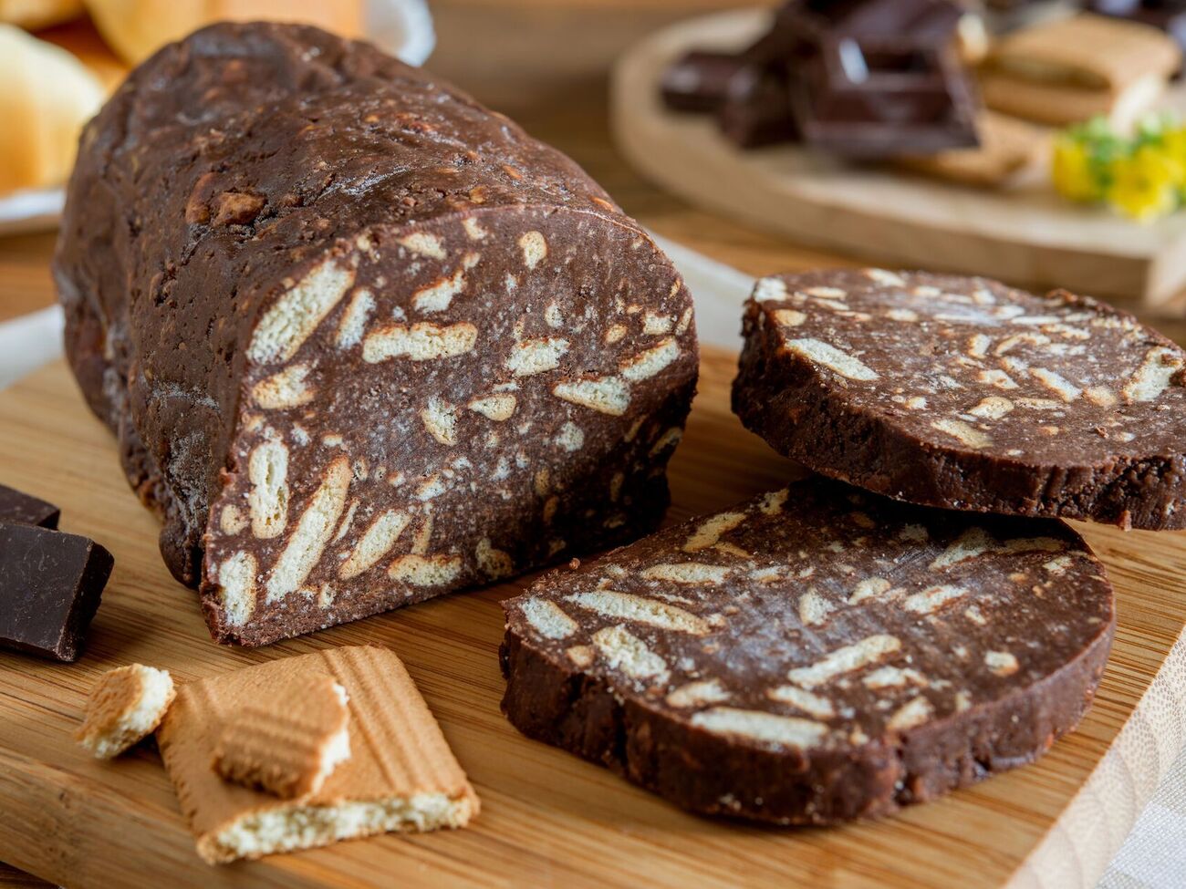 Шоколадная колбаса по рецепту, по которому готовили бабушки