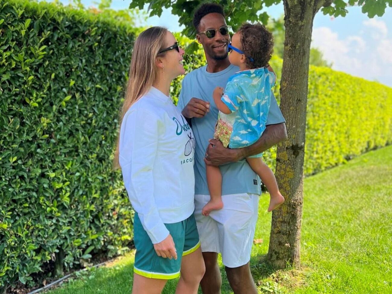 Дочці Світоліної та Монфіса в жовтні виповниться два роки