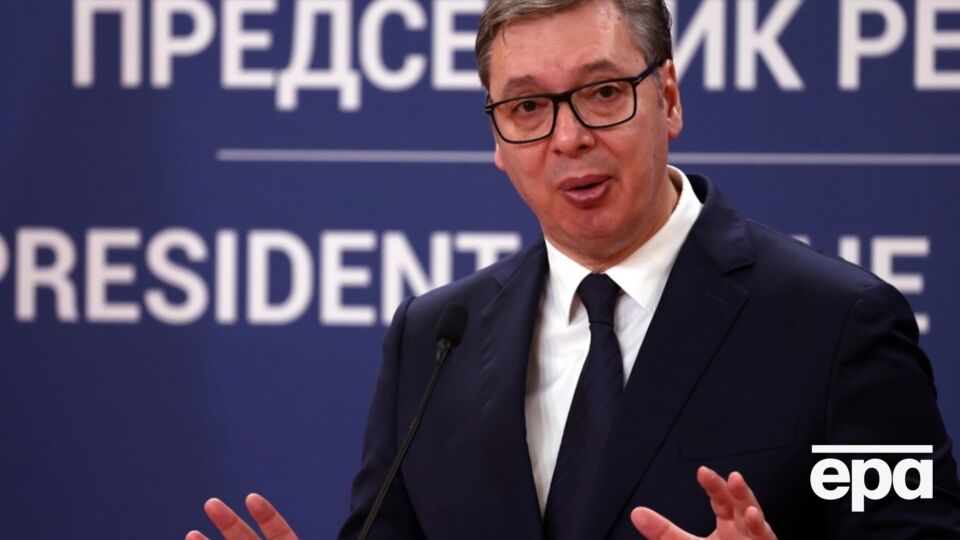 Вучич (на фото) получил приглашение от Путина посетить саммит БРИКС, но не принял в нем участие