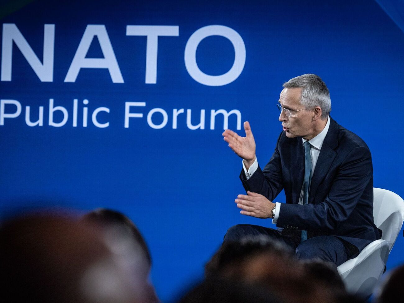 Столтенберг раніше заявляв, що попередньою умовою для початку переговорів щодо членства України в НАТО має стати її перемога і в цьому Україні допомагають члени Альянсу