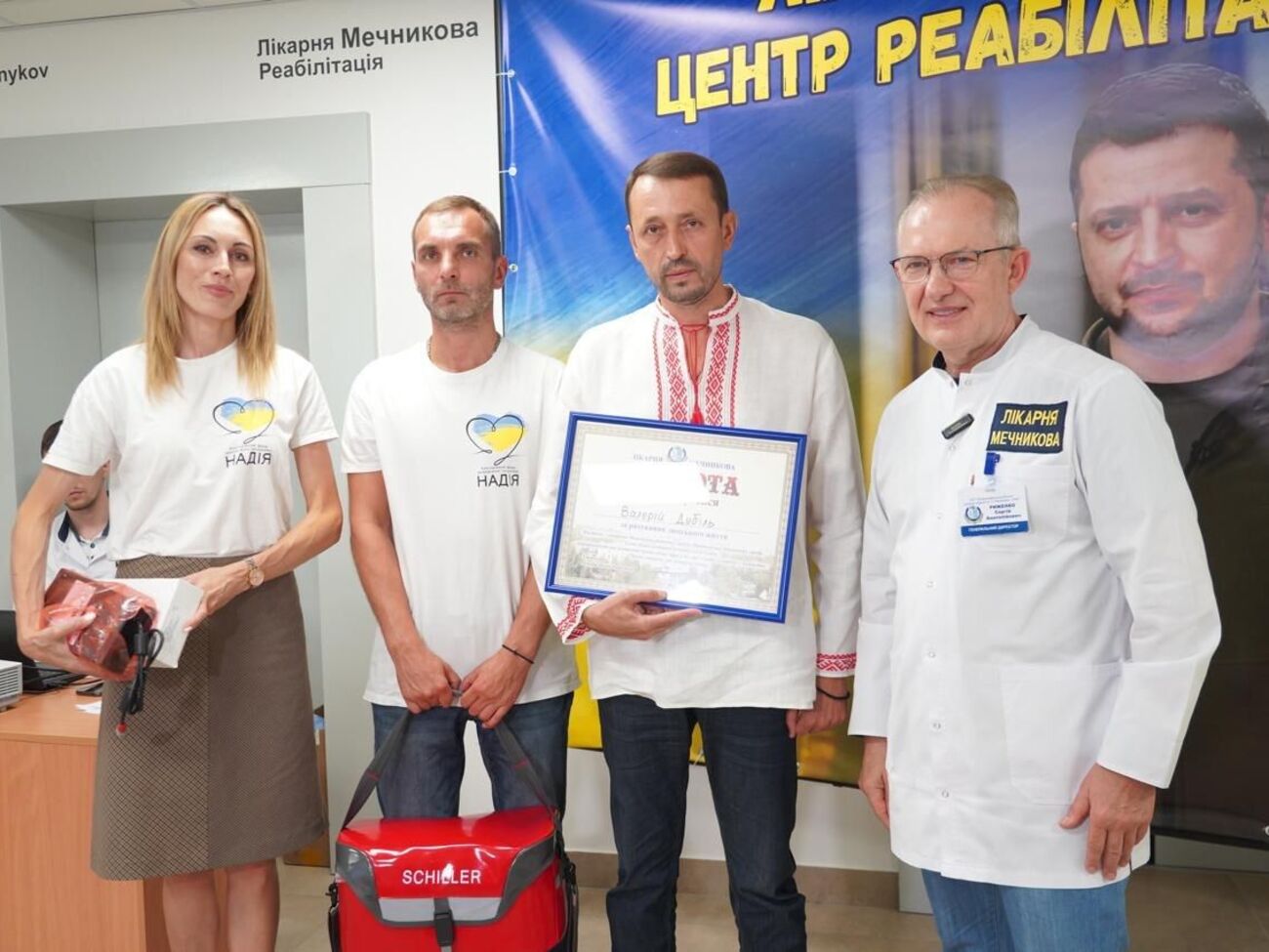 Валерий Дубиль: Воины и медики должны знать, что мы вместе на пути к победе