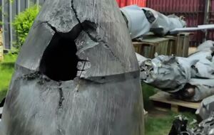 Уламки впали в кількох районах Києва
