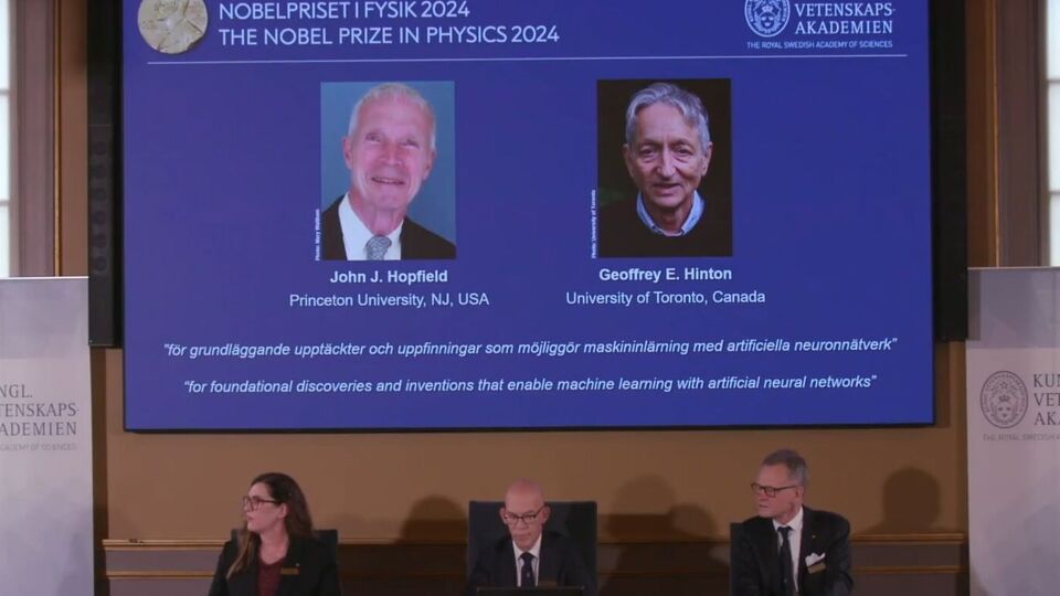 Исследователи нейросетей стали нобелевскими лауреатами
