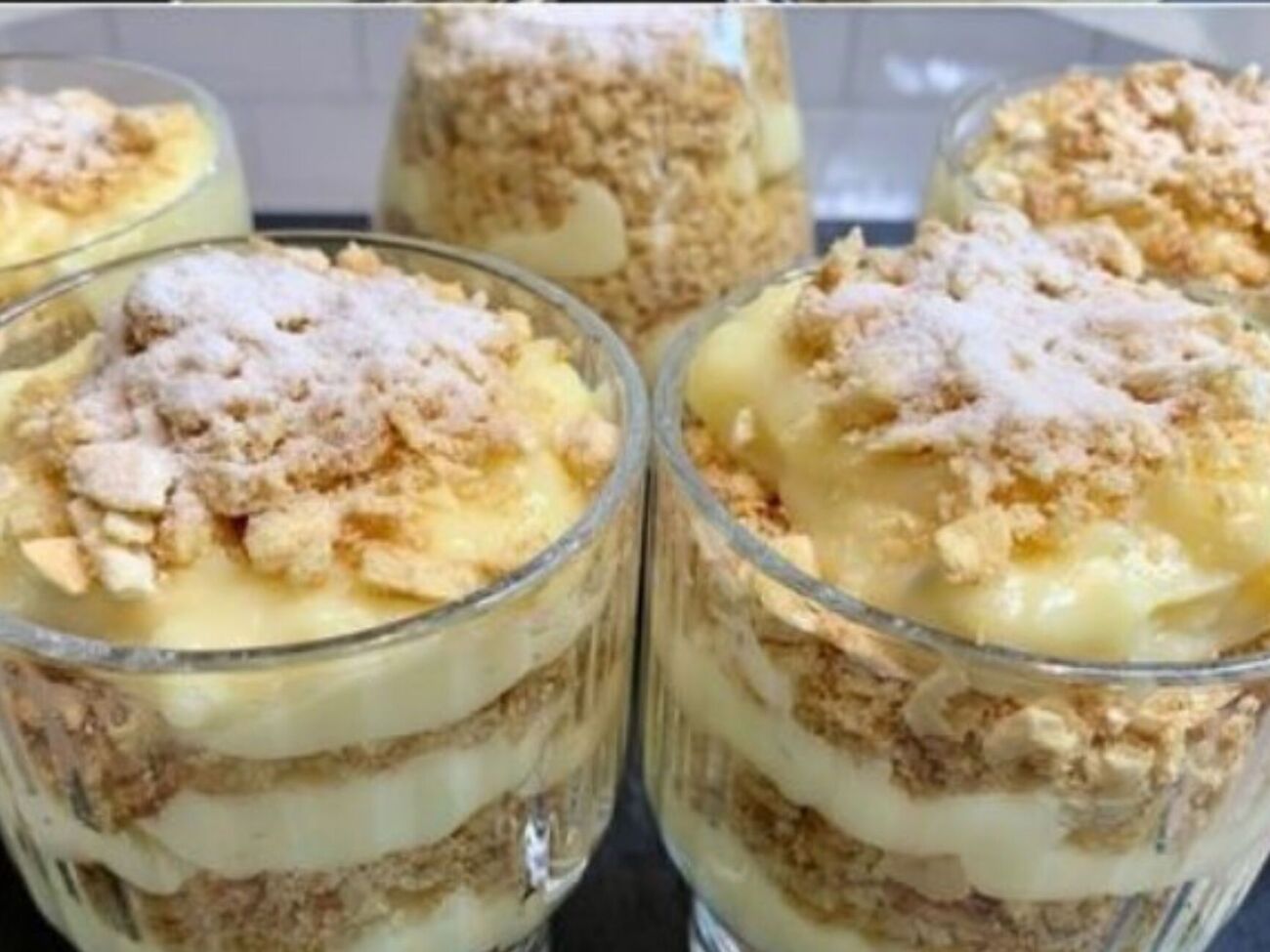 "Наполеон" у склянці готувати дуже швидко