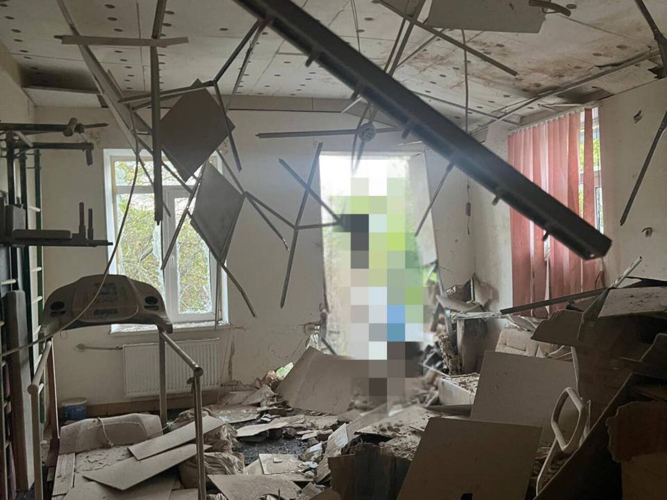 Приблизно о 2.00 9 жовтня росіяни атакували медико-соціальний заклад у Степанівці, розповіли в ОВА