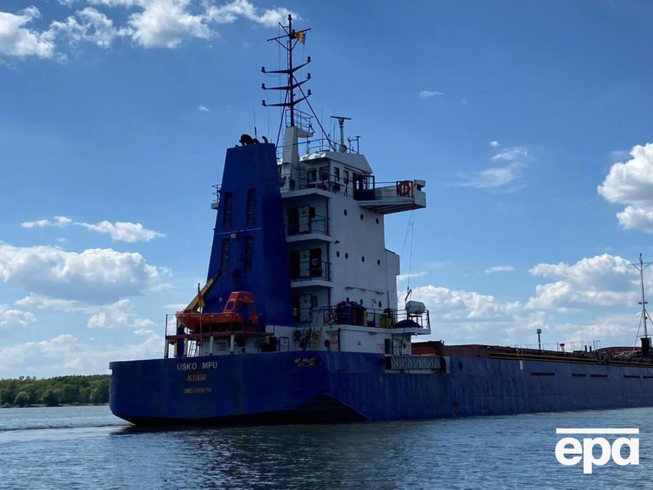 Usko Mfu задержали в июле 2024 года в акватории порта Рени