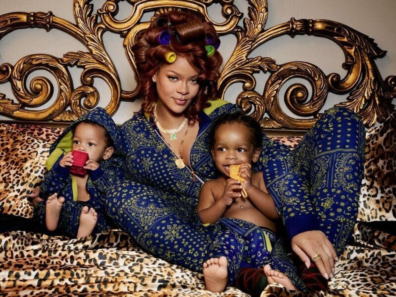 У Рианны двое сыновей