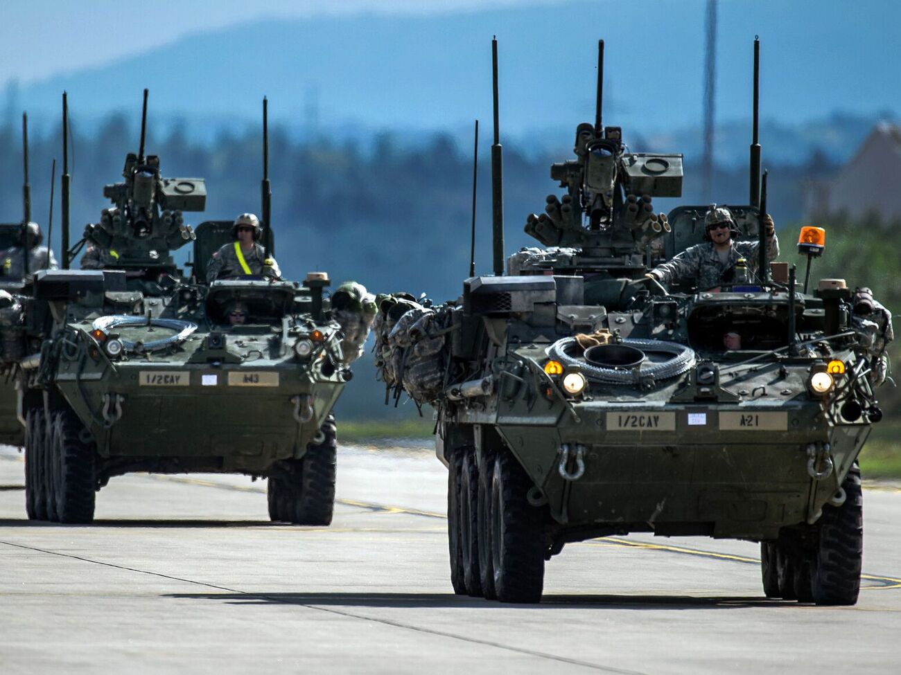 У новий пакет від США Україні увійшли бронетранспортери Stryker, розповіли в Пентагоні