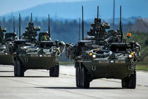 У новий пакет від США Україні увійшли бронетранспортери Stryker, розповіли в Пентагоні