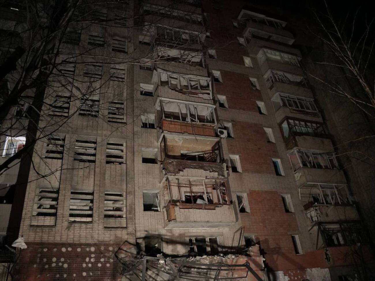 Через атаку Shahed у Сумах постраждало п'ятеро людей, розповіли в ОГП