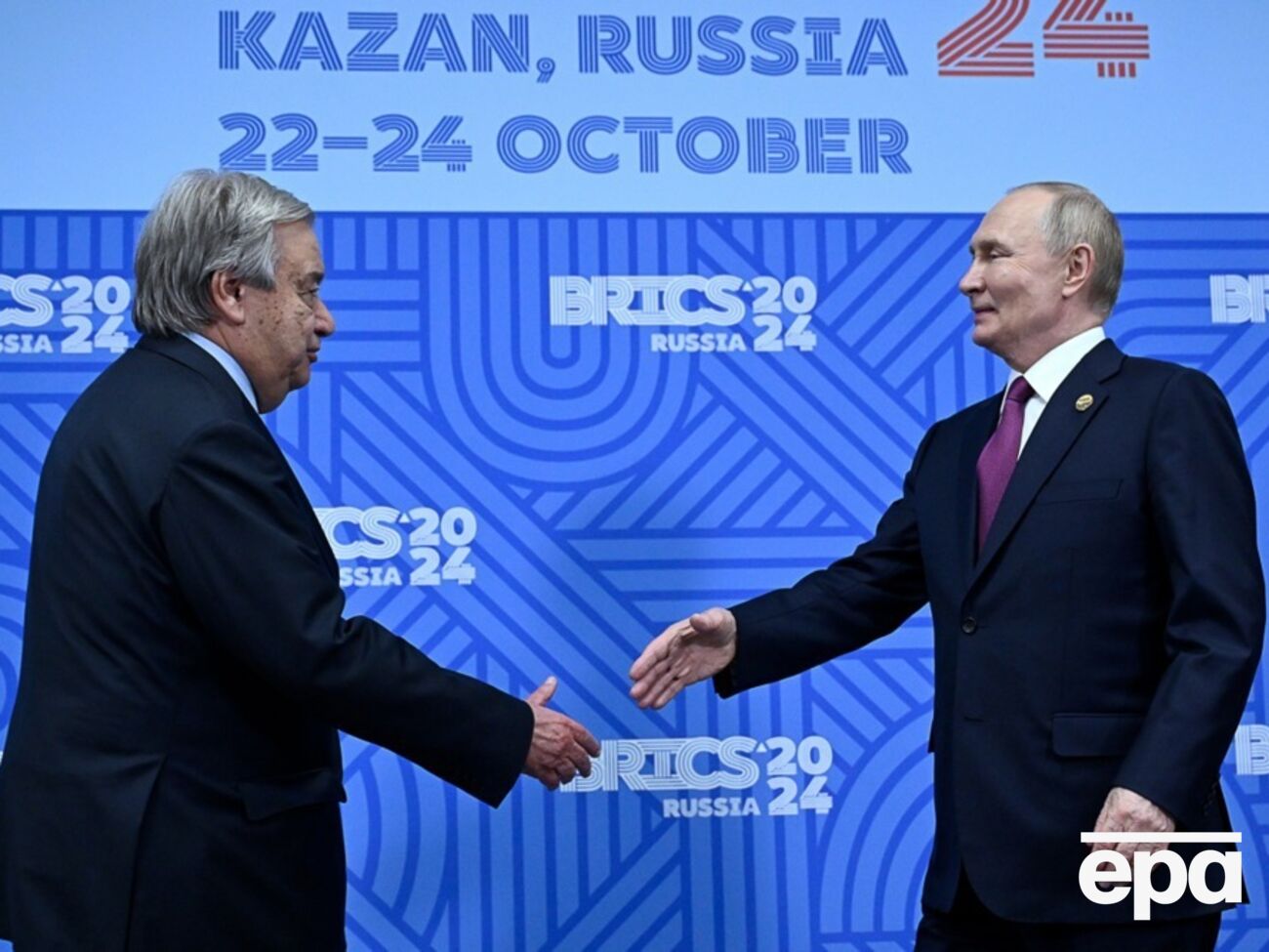 Гутерриш, несмотря на критику Украины, посетил Россию и встретился с Путиным