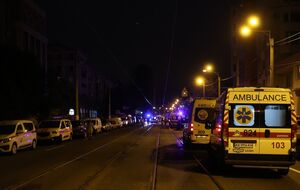 В результате ракетного удара РФ по Харькову погиб полицейский, еще 30 сотрудников полиции, спасатель и девять гражданских ранены, рассказали в полиции области