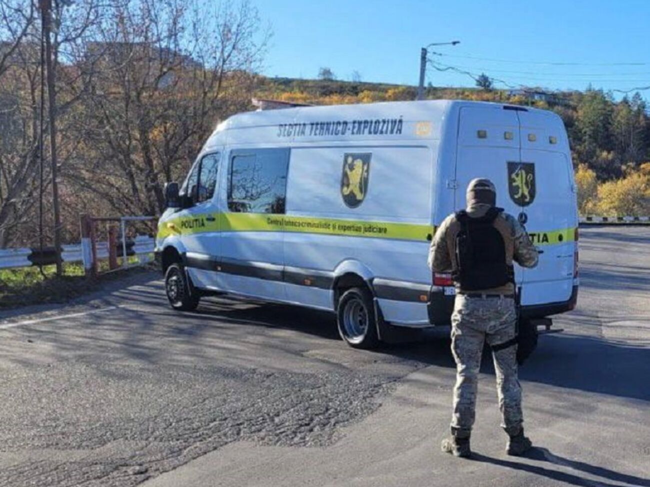 В полиции рассказали, что район, где нашли БПЛА, оцепили