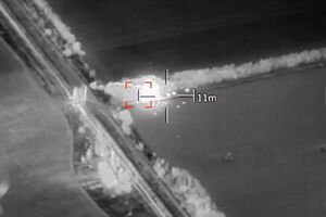 Унаслідок ракетного удару знищено два важкі російські трали, усі бронемашини й особовий склад, зазначили в ГУР МО