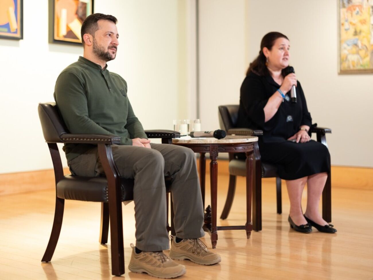 Звільнити Маркарову через поїздку Зеленського на збройовий завод у Пенсильванії висунув вимогу спікер Палати представників Джонсон