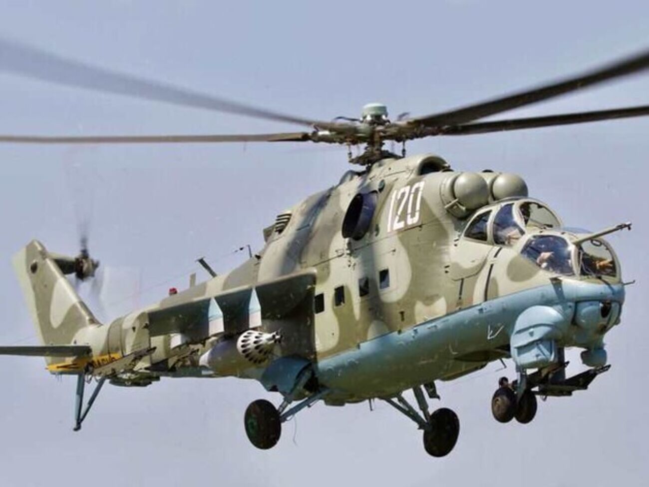 Россия потеряла штурмовой вертолет Ми-24