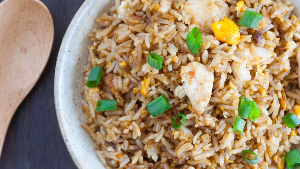 Рис перед подачей нужно перемешать