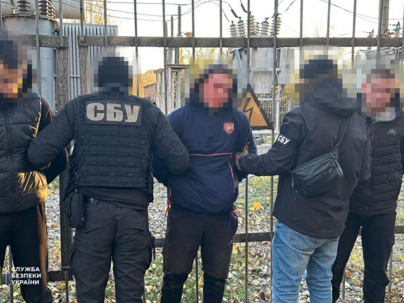 Одной из целей задержанных была электроподстанция, пишут в СБУ
