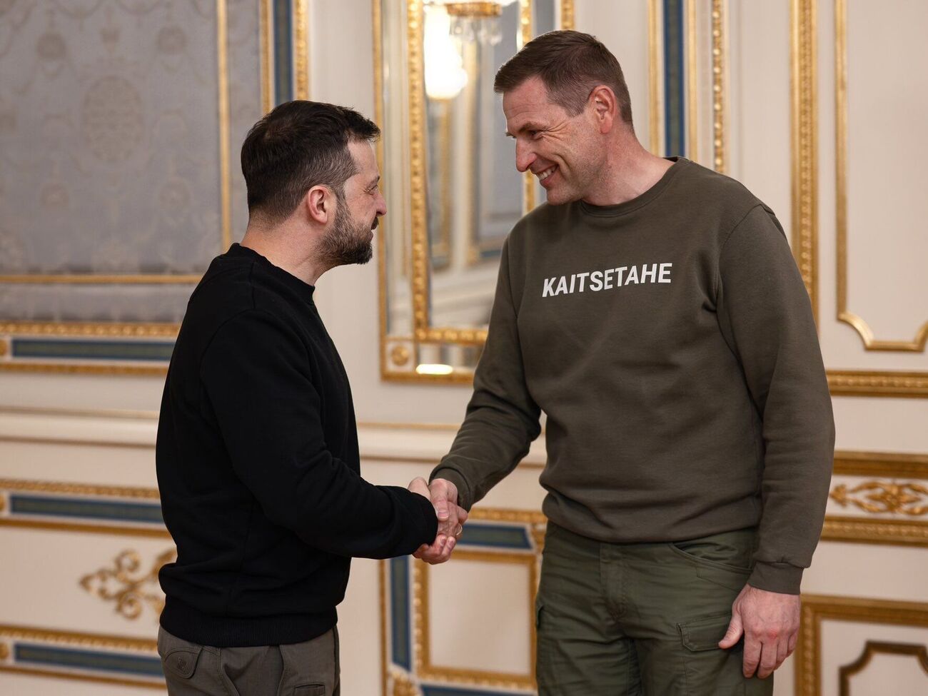 Зеленский встретился с Певкуром в Киеве