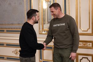 Зеленский встретился с Певкуром в Киеве