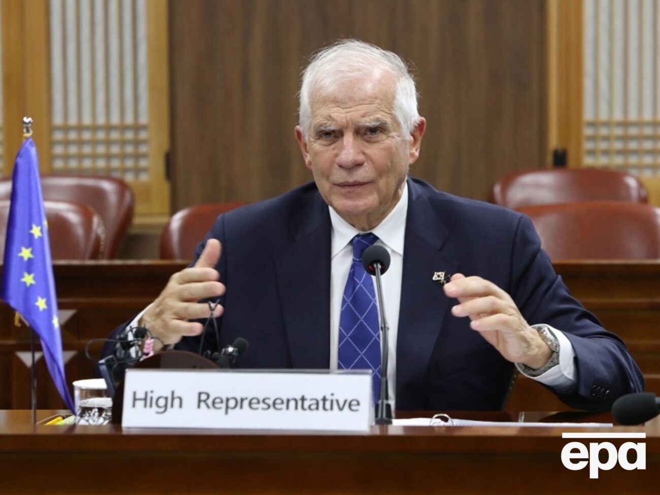 Боррель: ЄС не є військовим альянсом, на відміну від НАТО