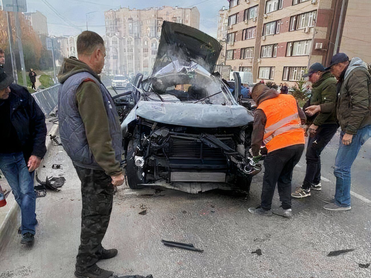 Підірвали автомобіль, у якому перебував капітан Чорноморського флоту