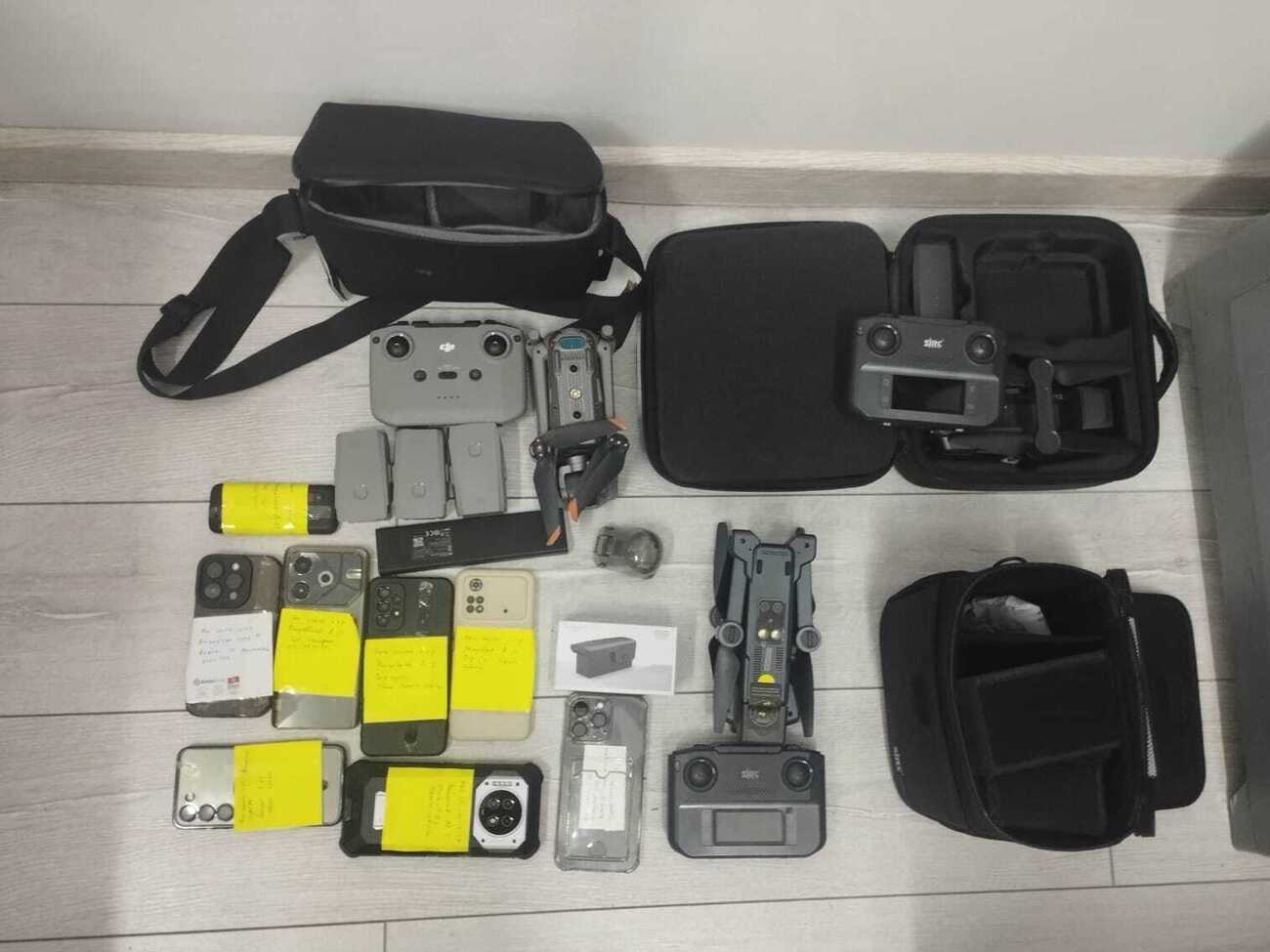 В МВД показали, что нашли у задержанных