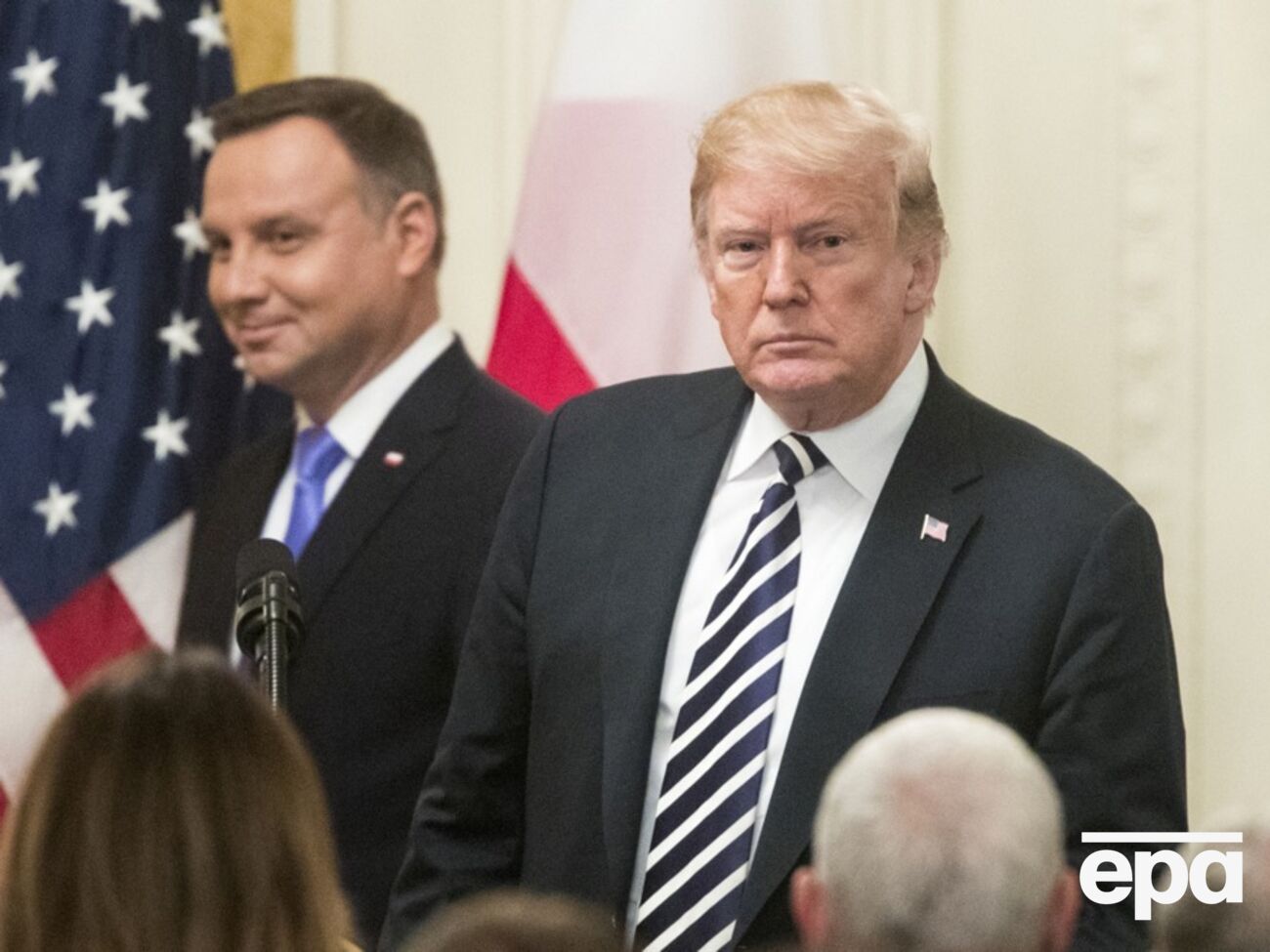 Дуда: Не можу уявити, що Трамп дозволить знищити Україну