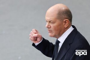 Німеччина підтримуватиме Україну в її обороні від агресії РФ "стільки, скільки буде потрібно", сказав Шольц (на фото) Путіну