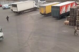 Работник "Муніципальної варти", которого ударили, побежал за мужчиной и выстрелил из травматического оружия, заявили военные