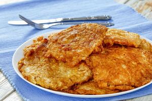 Благодаря горчице отбивные получаются невероятно вкусные