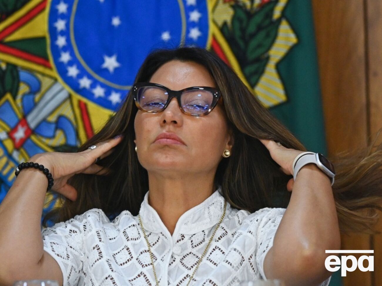 Первая леди Бразилии пошутила о Маске