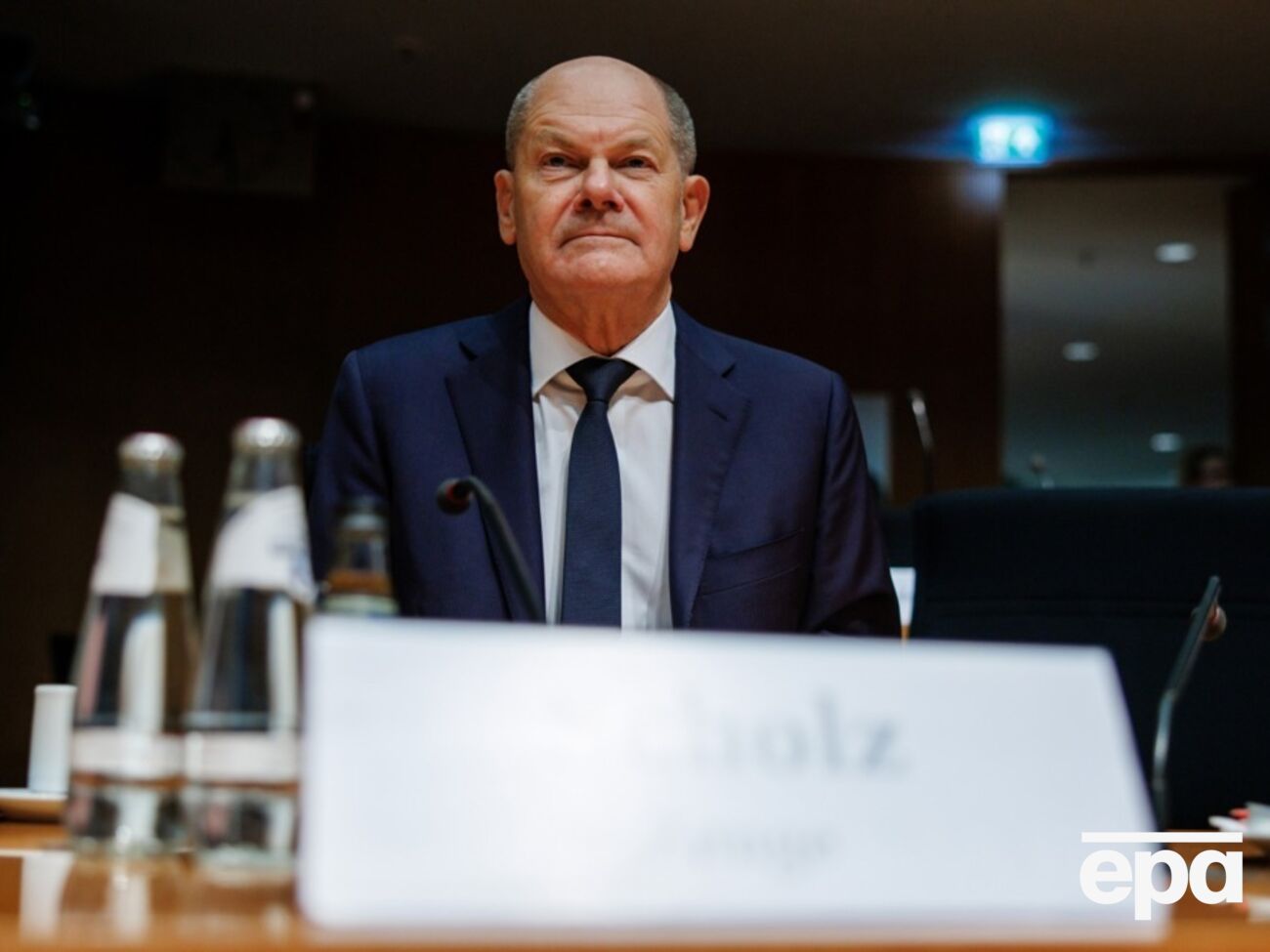 Шольц зазначив, що мало що змінилося в думці Путіна щодо війни РФ проти України