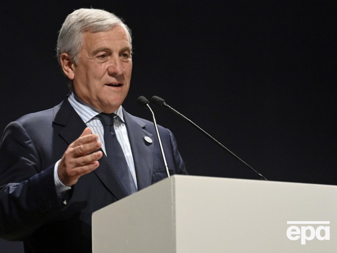 Глава МИД Италии Антонио Таяни озвучил позицию страны по использованию Украиной дальнобойного оружия