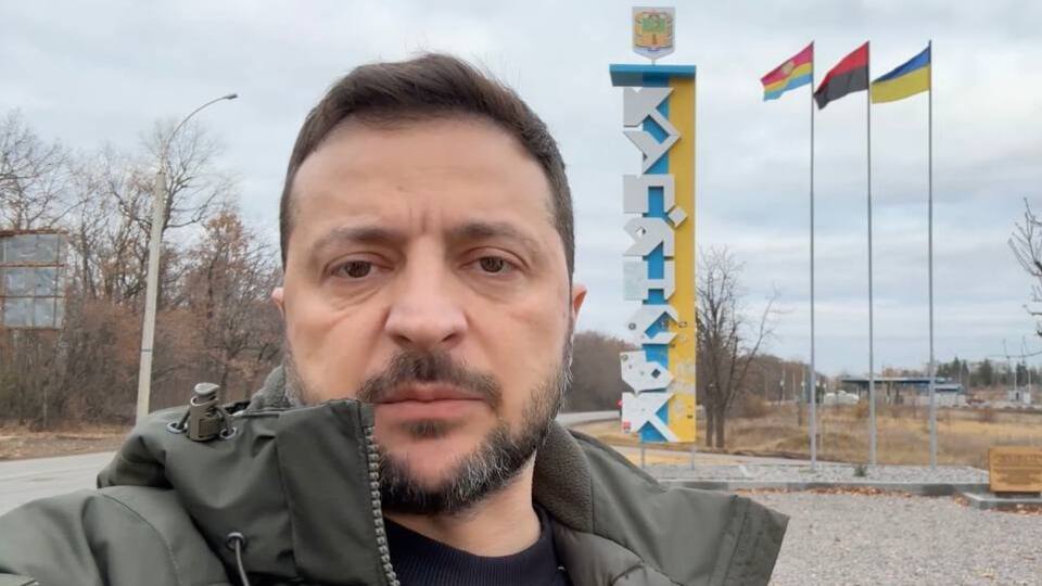 Зеленський зазначив, що в Куп'янськ приїхав із Покровська